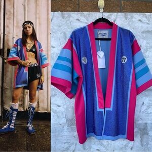 AELFRIC EDEN MAKE WAVES RHINESTONE ROBE
Covered in Rhinestones size small